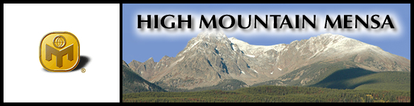 High Mountain Mensa Logo